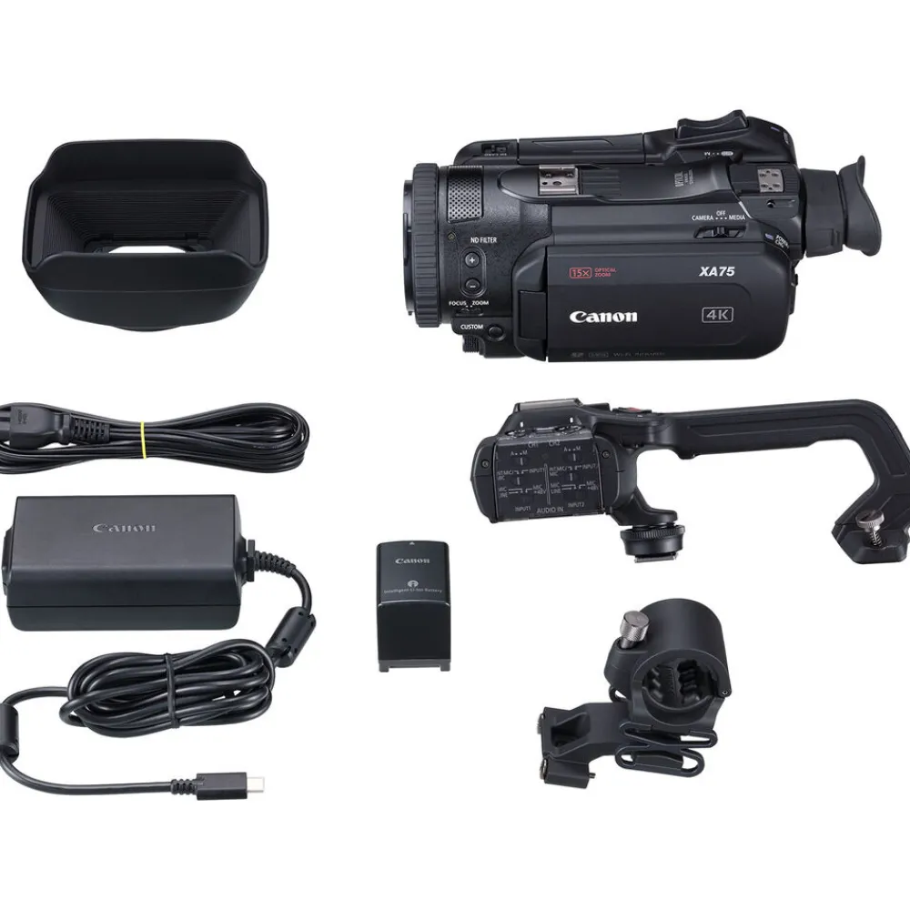 Online XA75 UHD 4K30 Camcorder with Dual-Pixel Autofocus Professional Camcorders