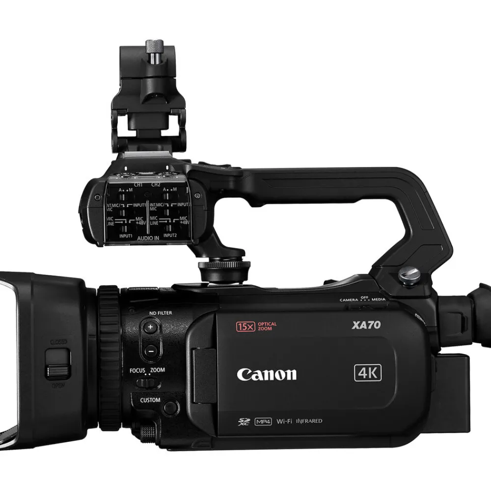 Sale XA70 UHD 4K30 Camcorder with Dual-Pixel Autofocus Professional Camcorders
