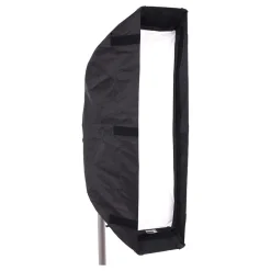 Clearance Super Pro X Plus Stripbank (Small 9 x 36", White Interior) Rectangular Soft Boxes
