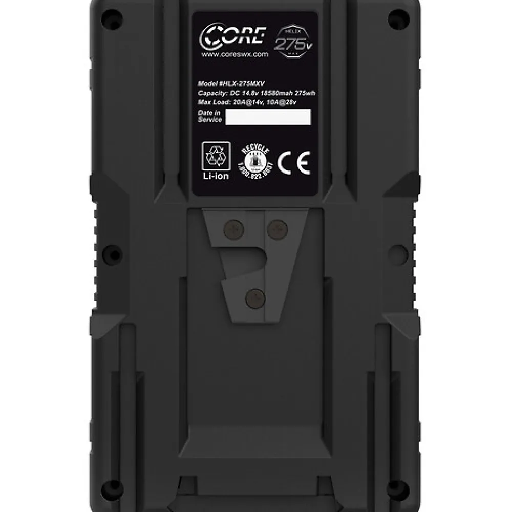 Fashion Helix Max 275 Lithium-Ion Dual-Voltage Battery (275Wh, V-Mount) Batteries & Power