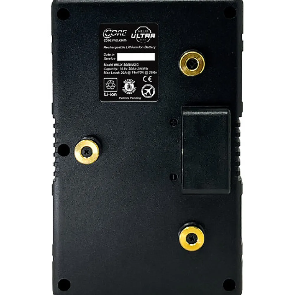 Clearance Helix Max Ultra Dual-Voltage Smart Battery (297Wh, Gold Mount) Batteries & Power