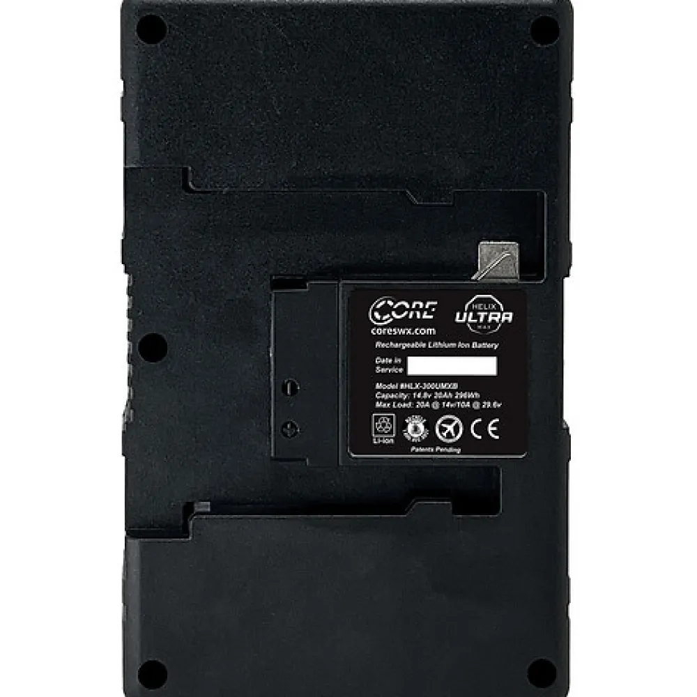 Hot Helix Max Ultra Dual-Voltage Smart Battery (297Wh, B-Mount) Batteries & Power