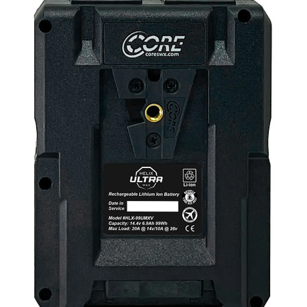 Fashion Helix Max Ultra Dual-Voltage Smart Battery (99Wh, V-Mount) Batteries & Power