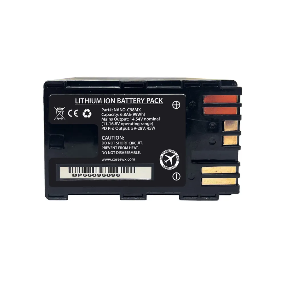 Clearance Nano-C98MX M-Snap 14.8V Battery for Select Canon Cameras Batteries & Power