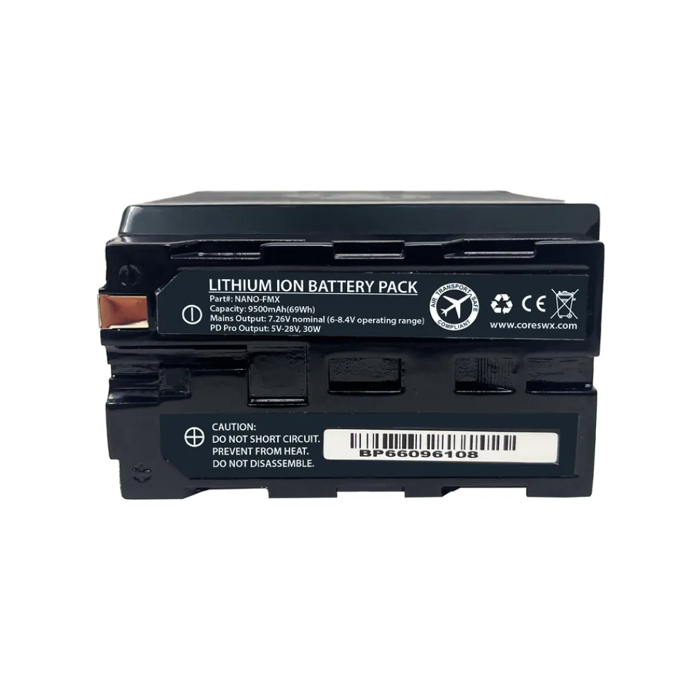Fashion Nano-FMX M-Snap 7.2V Battery for Select Sony L-Series Accessories Batteries & Power