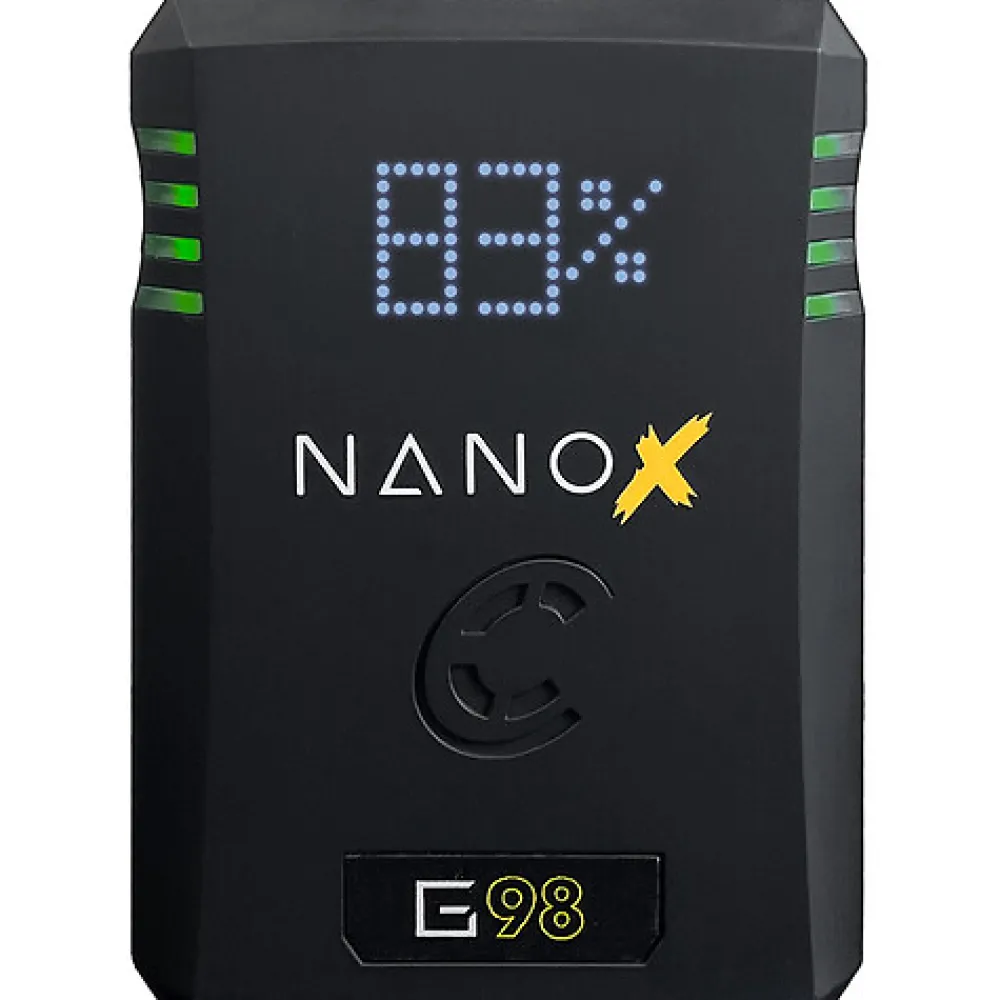 Fashion NANOX G98 Micro 98Wh Li-Ion Battery (Gold Mount) Batteries & Power