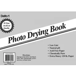 Best 12x15" Acid Free Photo Drying Book Misc. Darkroom Supplies