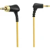 Best C12 Locking Right-Angle 3.5mm TRS to Right-Angle 3.5mm TRS Coiled Cable Audio Cables