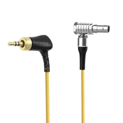 Best C17 Right-Angle Locking 3.5mm TRS to Right-Angle 9-Pin LEMO Timecode Cable Audio Cables