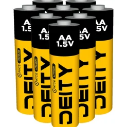 Hot Lithium AA Batteries (1.5V, 3000mAh, 8-Pack) Batteries & Adapters