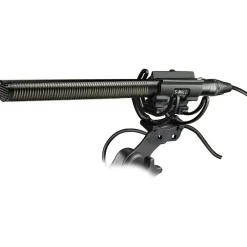 Best S-Mic 2 Location Kit Moisture-Resistant Shotgun Microphone with Pistol Grip Shockmount and Windjammer Microphones