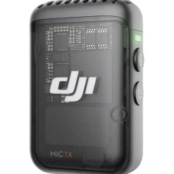 Fashion Mic 2 Clip-On Transmitter/Recorder with Built-In Microphone (2.4 GHz, Shadow Black) Wireless Audio Systems