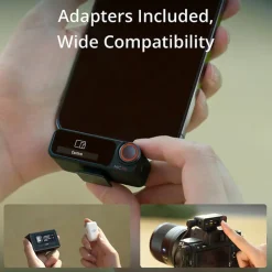 Online Mic 2 Compact Digital Wireless Microphone System/Recorder for Camera & Smartphone (2.4 GHz) Wireless Audio Systems