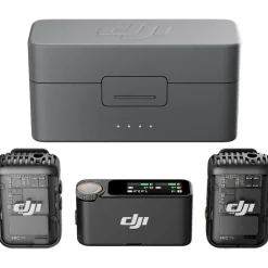 Discount Mic 2 2-Person Compact Digital Wireless Microphone System/Recorder for Camera & Smartphone (2.4 GHz) Wireless Audio Systems