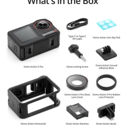 New Osmo Action 5 Pro Standard Combo Action Cameras