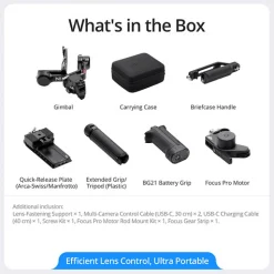 Fashion RS 4 Gimbal Stabilizer Combo Gimbals