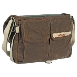 Sale F-803 Waxwear Camera Satchel Shoulder Bag (Brown) Camera Bags