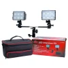 Online LED 2-Light Interview Kit with Case Led Lights & Kits