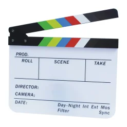 Best Pro Color Clapboard Scene Slates