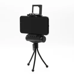 Hot Smartphone Holder with Flip-Up LED Light Phone Grip & Lighting|Misc. Smartphone Accessories