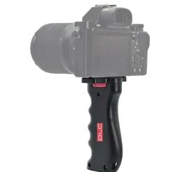 New Video Hand Grip for DSLRs Batteries & Adapters