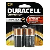 New C Cell Coppertop Alkaline Batteries (2 Pack) Batteries & Adapters