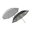 Hot 33 In. Two Piece Umbrella Set (Translucent, Silver) Lighting Umbrellas