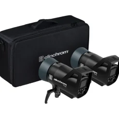 Online FIVE 2-Monolight Dual Kit Portable Strobe Lighting