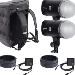 Fashion ONE Off Camera Flash Dual Kit Portable Strobe Lighting