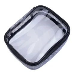 Clearance Set of Small, Medium and Large Thermoplastic Polyurethane(TPU) Transparent Cases (Black) Camera Bags