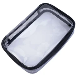 Clearance Set of Small, Medium and Large Thermoplastic Polyurethane(TPU) Transparent Cases (Black) Camera Bags