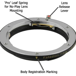New Pro Lens Mount Adapter for Leica R Lens to Canon EF-Mount Camera Lens Accessories