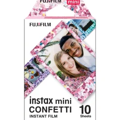 Hot INSTAX Mini Confetti Instant Film (10 Exposures) Film