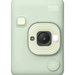 Hot INSTAX MINI Liplay Hybrid Instant Camera (Matcha Green) Film Cameras