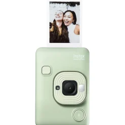 Hot INSTAX MINI Liplay Hybrid Instant Camera (Matcha Green) Film Cameras