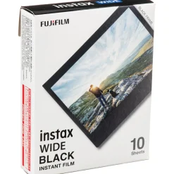 Fashion INSTAX WIDE Black Instant Film (10 Exposures) Film