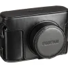 Hot LC-X100V Leather Case (Black) Camera Bags