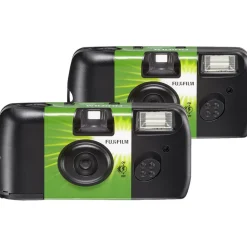 Clearance QuickSnap Flash 400 One-Time-Use Disposable Camera (27 Exposures, 2-Pack) Film Cameras