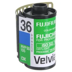 Online RVP Fujichrome Velvia 50 135-36 Professional Color Slide (Transparency) Film (ISO-50) - Single Roll Film