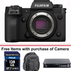 Hot X-H2 Mirrorless Digital Camera Body with FT-XH File Transmitter Grip Mirrorless