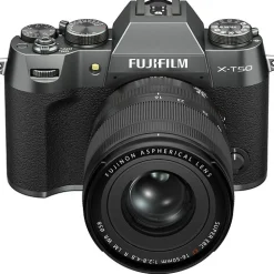 Outlet X-T50 Mirrorless Camera with XF 16-50mm f/2.8-4.8 Lens (Charcoal Silver) Mirrorless