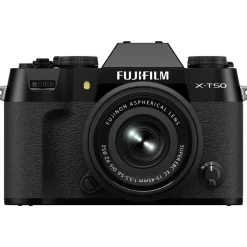 Outlet X-T50 Mirrorless Camera with 15-45mm f/3.5-5.6 Lens (Black) Mirrorless