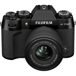Outlet X-T50 Mirrorless Camera with 15-45mm f/3.5-5.6 Lens (Black) Mirrorless