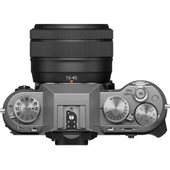 Online X-T50 Mirrorless Camera with 15-45mm f/3.5-5.6 Lens (Silver) Mirrorless