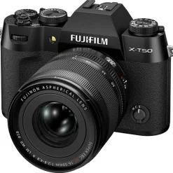 New X-T50 Mirrorless Camera with XF 16-50mm f/2.8-4.8 Lens (Black) Mirrorless