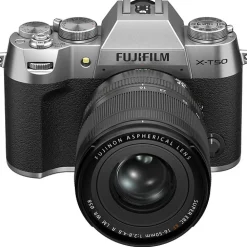 New X-T50 Mirrorless Camera with XF 16-50mm f/2.8-4.8 Lens (Silver) Mirrorless