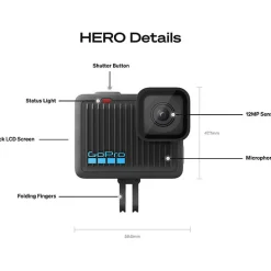 Fashion HERO Compact Action Camera Specialty Bundle Action Cameras|Gopro Cameras