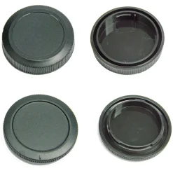 New Rear Lens Cap and Body Cap Kit for Canon R Series Lens Accessories