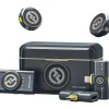 Discount LARK M2 DUO 2-Person Wireless Combo Microphone System (2.4 GHz, Shine Charcoal) Wireless Audio Systems