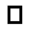 Sale 8x10/5x7 Single Mat (White) Frames Albums